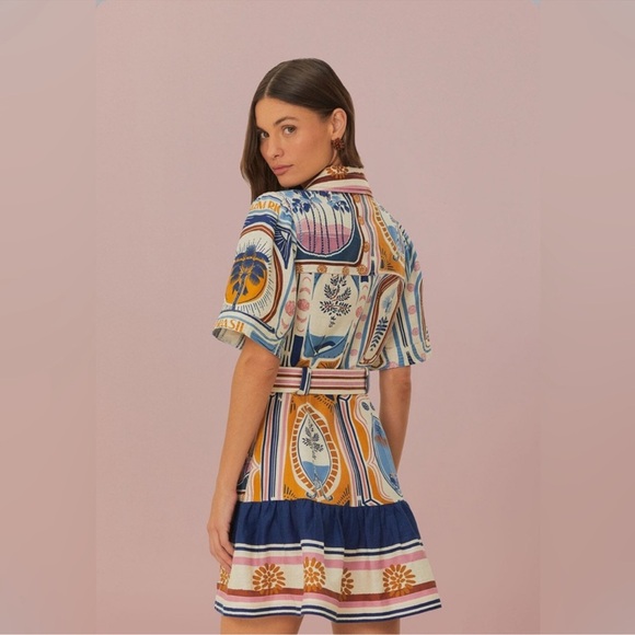 FARM Rio Multicolor Patterned Mini Dress - Picture 5 of 10